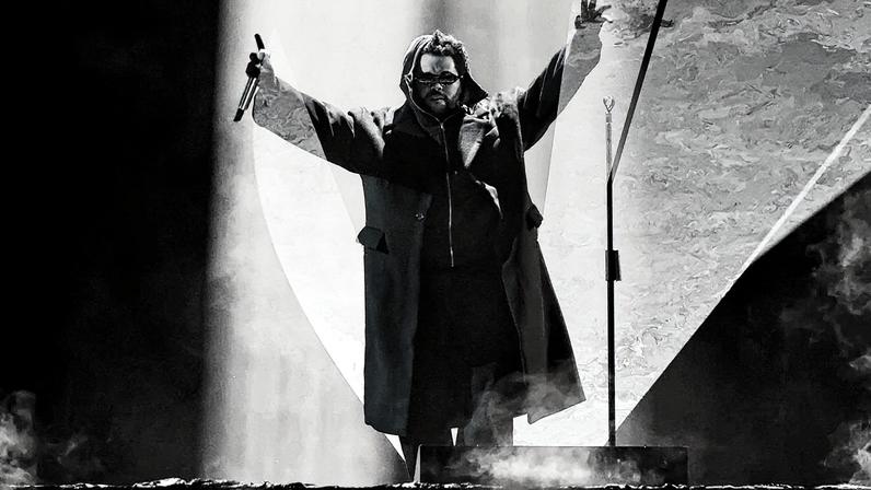 The Weeknd performs onstage during the 67th Annual GRAMMY Awards at Crypto.com Arena on February 02, 2025 in Los Angeles, California.