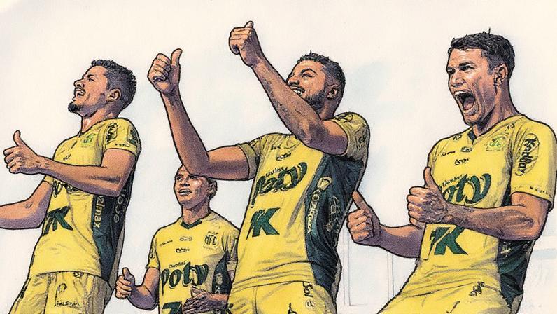 Mirassol conquistou vaga histórica na Libertadores (Foto: Foto: Pedro Zacchi/Agência Mirassol)