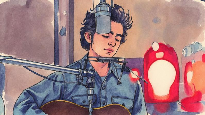 Chalamet spent five years prepping to play Bob Dylan — and it's paid off with a Grammy nomination