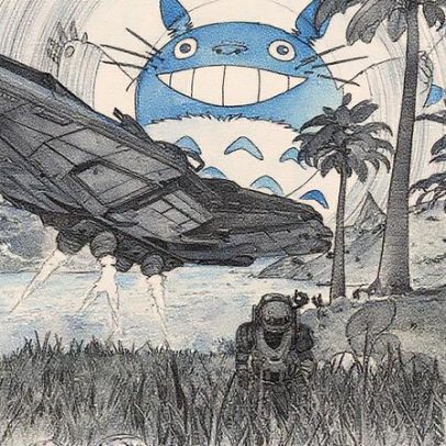 Jogador de No Man's Sky cria tributo perfeito ao Studio Ghibli