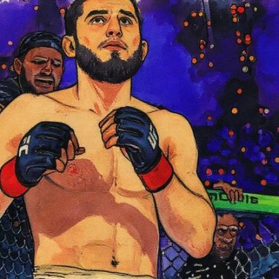Encarada tensa entre JDM e Makhachev rouba a cena antes do UFC 322