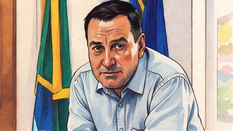 Luiz Carlos Cancellier, reitor da UFSC em 2017.