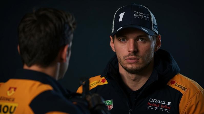 Oscar Piastri, Lando Norris e Max Verstappen disputam o título da F1 (Fotos: Patrick T. Fallon / AFP // Frederic J. Brown / AFP // Mason/Getty Images/AFP)