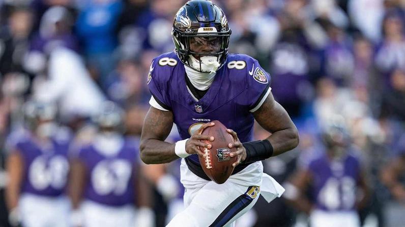 Lamar Jackson não tem designação de lesão após terceira lesão em três semanas