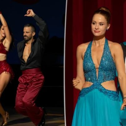 Whitney Leavitt e Mark Ballas respondem a haters do DWTS com dança freestyle