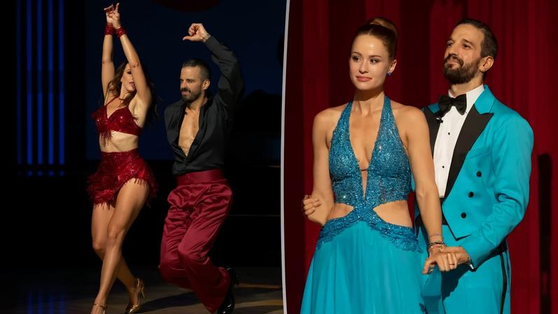 Whitney Leavitt and Mark Ballas appeared on the “Call Her Daddy” podcast Wednesday and addressed their shocking “Dancing With the Stars” elimination.