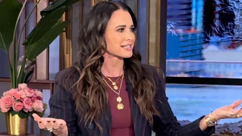 Kyle Richards gave a rare update on her dating life on Monday.