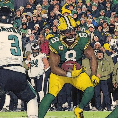 Jacobs afirma que Eagles sabiam a chamada dos Packers no fumble decisivo do 4º down
