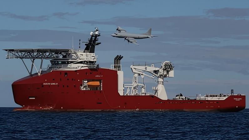 Operação de busca ao MH370 em 2014. Foto: LSIS BRADLEY DARVILL / AUSTRALIAN DEFENCE / AFP