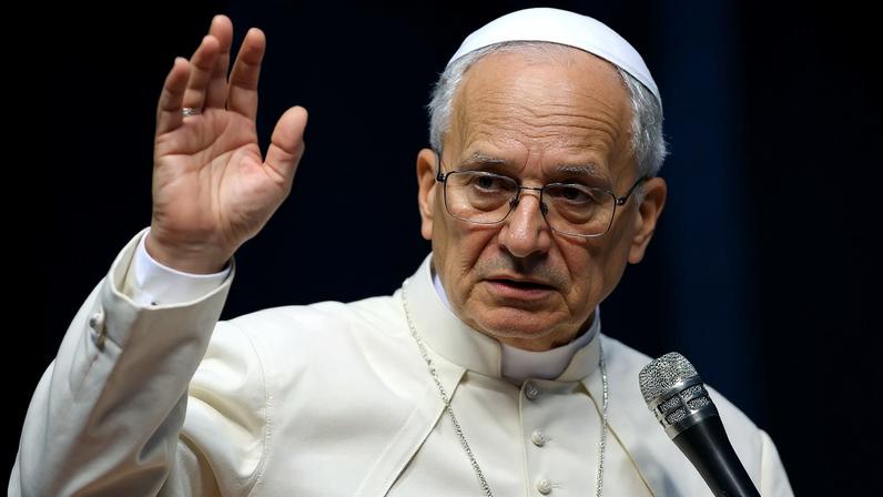 O papa Leão XIV. Foto: Filippo MONTEFORTE / AFP