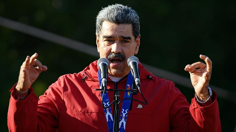 O presidente venezuelano, Nicolás Maduro – Foto: Federico Parra/AFP