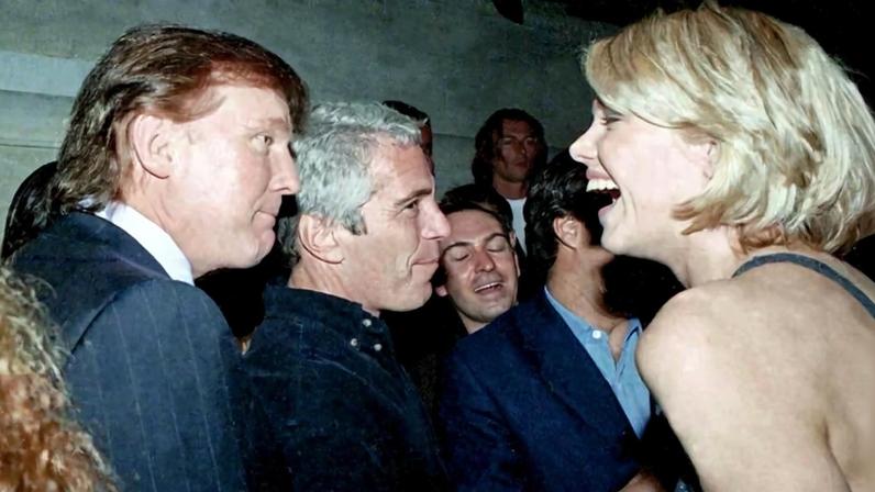 Novas fotos de Donald Trump com Jeffrey Epstein começam a circular nos Estados Unidos. Foto: HANDOUT / House Oversight Democrats / AFP