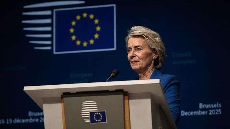 Ursula von der Leyen, presidente da Comissão Europeia. Foto: JOHN THYS / AFP