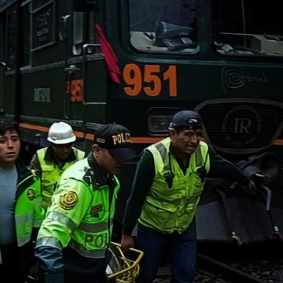 Colisão entre trens na rota para Machu Picchu deixa um morto e 40 feridos