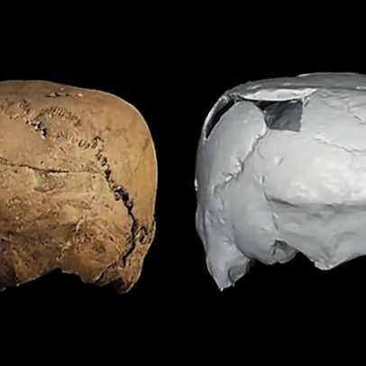 Crânio humano em formato cúbico, com 1.400 anos, é encontrado no México