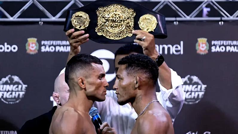 Tiago Pereira defende título do Jungle Fight contra Davi Almeida (Foto: Wanderson Oliveira/Pximages)