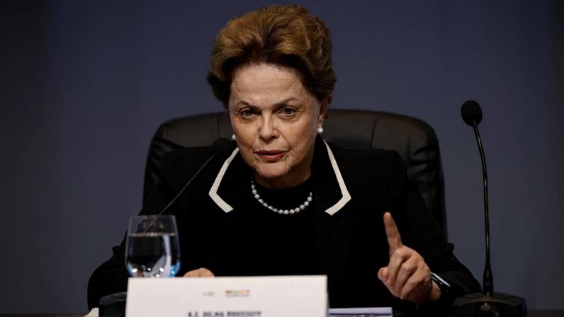 A ex-presidenta Dilma Rousseff, atual chefe do Banco dos Brics. Foto: Fernando Frazão/Agência Brasil