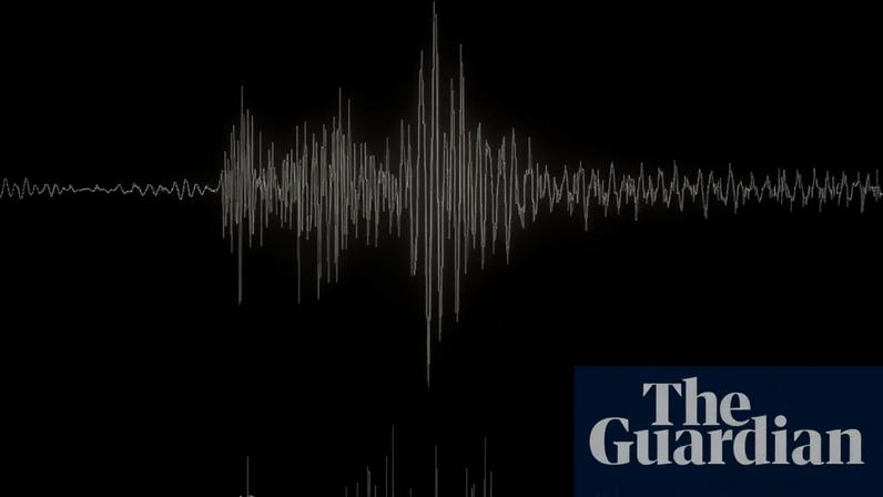 Seismograph readings in a file photograph. The Britisn Geological Survey said an earthquake of 3.3 magnitude was centred off the Lancashire coast.