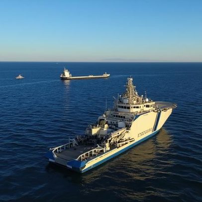 Polícia finlandesa apreende embarcação suspeita de danificar cabo submarino