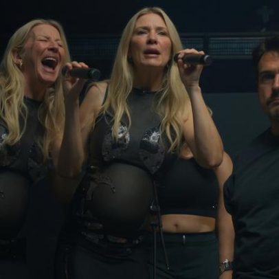 Ellie Goulding grávida se apresenta no bash da Nylon durante Art Basel em Miami