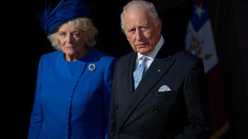 King Charles III and Queen Camilla shared their 2025 holiday card. POOL/AFP via Getty Images