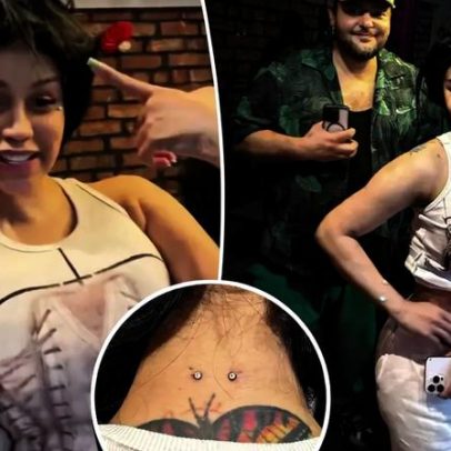 Cardi B faz novos piercings no pescoço e nas costas; veja o vídeo