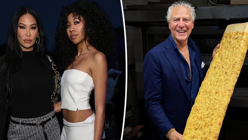 Kimora Lee Simmons reflected on her daughter Aoki briefly dating restauranteur Vittorio Assaf in 2024 on the “Skinny But Not Fat” podcast. Getty Images,