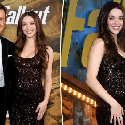 Esposa de Justin Theroux, Nicole Brydon Bloom, está grávida