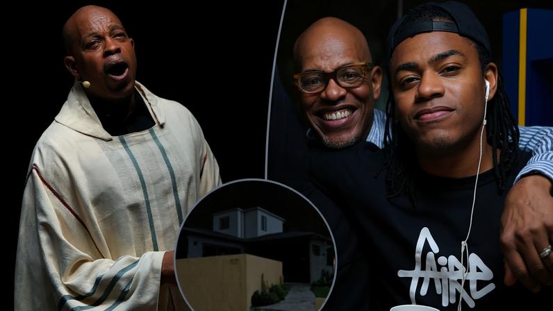 Jubilant Sykes was found stabbed to death in his Santa Monica, Calif., home on Monday — and his son has been arrested as the main suspect. ullstein bild via Getty Images