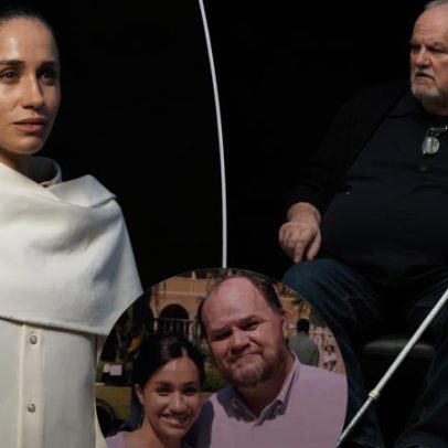 Carta de Meghan Markle é entregue ao pai Thomas Markle após amputação