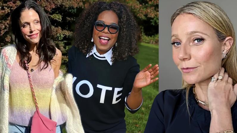 Shop the coziest gift ideas, inspired by famous folks' favorites. Instagram/Bethenny Frankel, Oprah Winfrey and Gwyneth Paltrow