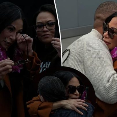 Jen Shah reage emocionada ao reencontro com a família após a libertação
