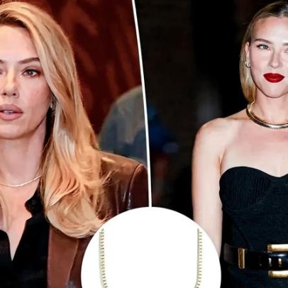 Colar BaubleBar de Scarlett Johansson com 20% de desconto
