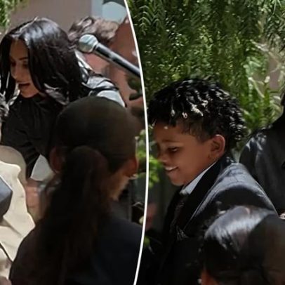 Kim Kardashian encerra festa de formatura em Direito após briga no palco
