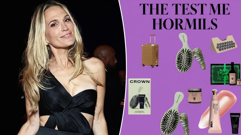 Molly Sims' gift picks range from stylish suitcases to her latest lip gloss launch.