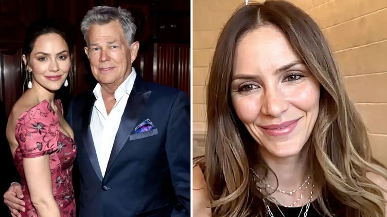 Katharine McPhee says there is a downside to touring with her husband, David Foster.