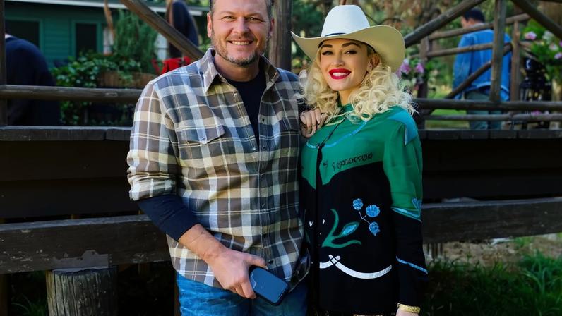 Gwen Stefani is hot for husband Blake Shelton’s farmer boy skills that she was “never around” growing up.