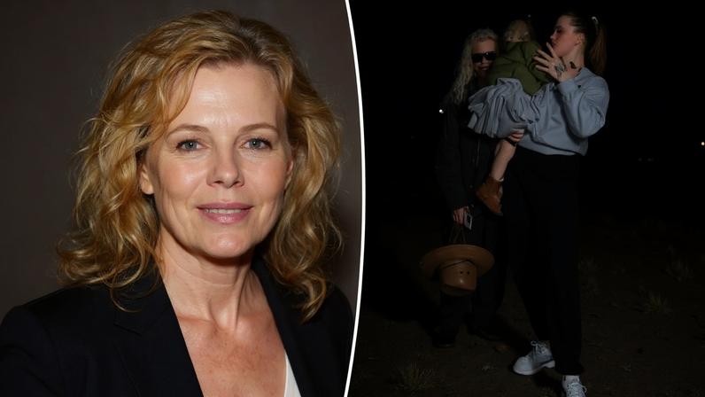 Kim Basinger posa em foto de três gerações com Ireland Baldwin e neta