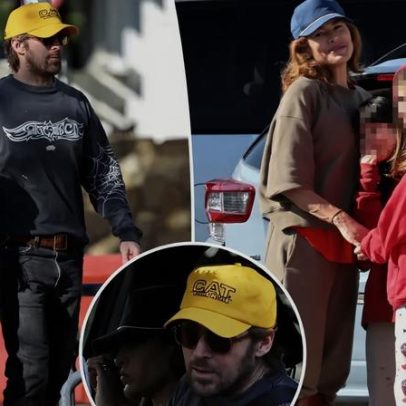 Ryan Gosling e Eva Mendes aparecem com os filhos em saída rara em Montecito