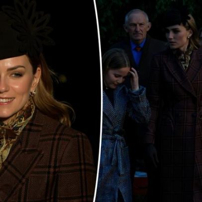 Casaco de Natal de Kate Middleton marca retorno simbólico