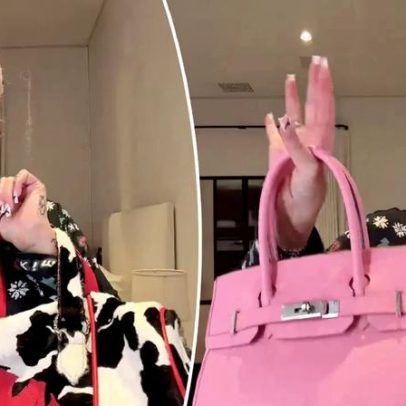 Alabama Barker exibe haul de Natal de US$ 200 mil com bolsa Chrome Hearts