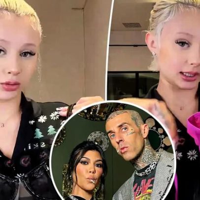 Alabama Barker reage a críticas sobre presentes de lingerie de Travis e Kourtney