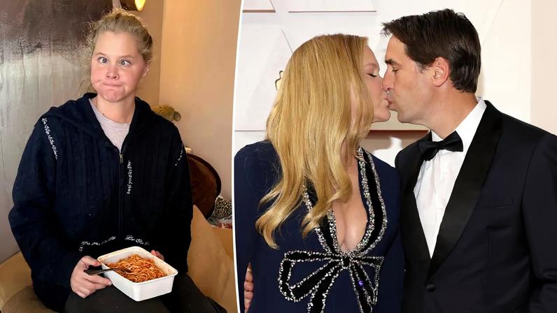 Amy Schumer brinca sobre não ter beijo na véspera de Ano Novo após separação