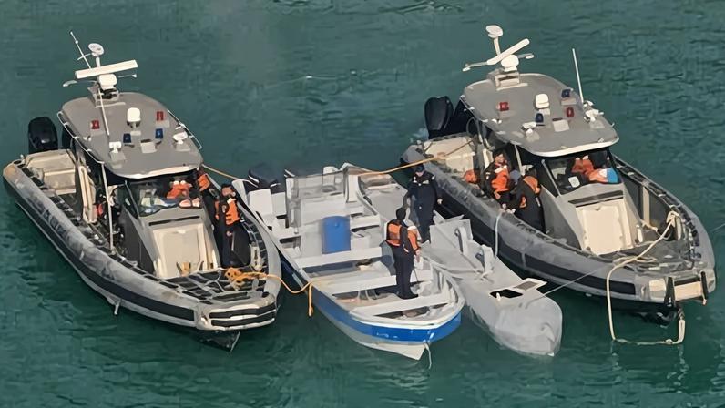 A semi-submersible vehicle is seized by authorities off the coast of Colombia, where such vessels have been used regularly for decades.