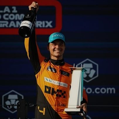 Norris, primeiro britânico campeão da McLaren desde Hamilton em 2008