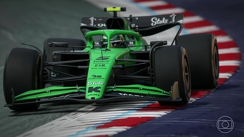 Pilotos da F1 2025 posam no fim da temporada, antes do GP de Abu Dhabi — Foto: Beata Zawrzel/NurPhoto via Getty Images
