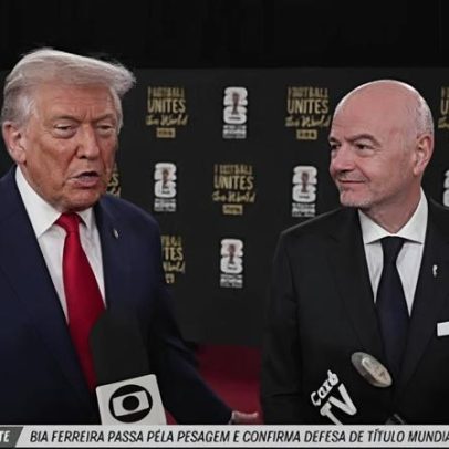 Trump afirma recorde de ingressos na Copa do Mundo e elogia Pelé