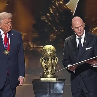 Trump vence Prêmio da Paz da Fifa em sorteio da Copa de 2026