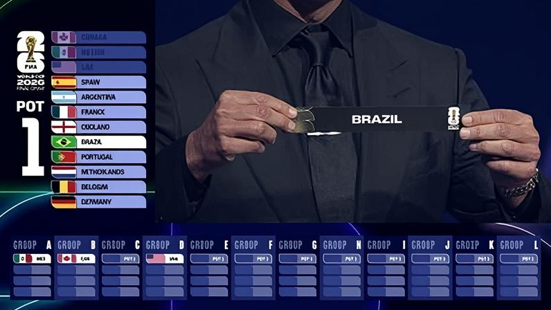 Brasil vai para o grupo C da Copa do Mundo de 2026