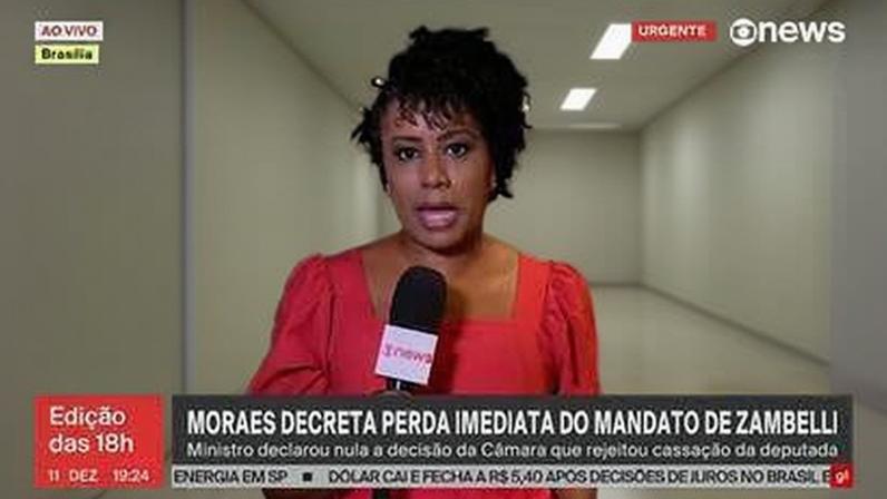 STF analisa decisão de Moraes que determinou perda de mandato de Zambelli